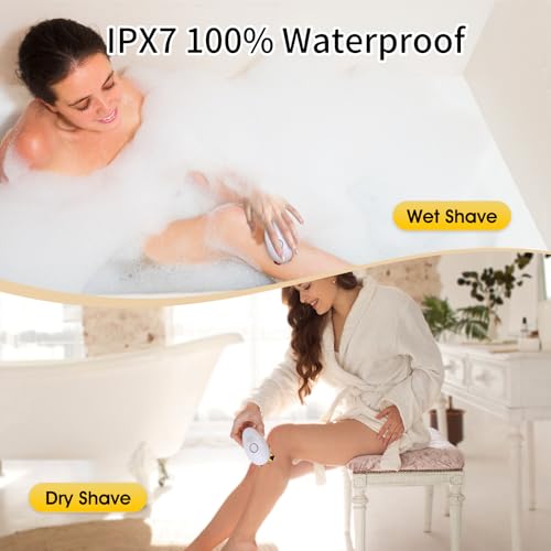 Mosago 5-in-1 Rechargeable Women's Electric Razor - 5 Head Shaver, Painless & Waterproof