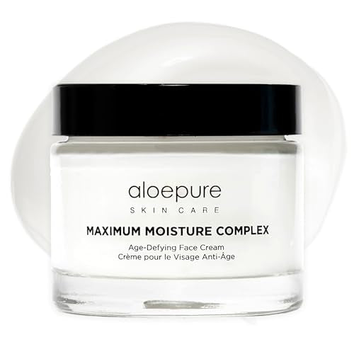 Anti-Aging Face Moisturizer with Aloe & Shea Butter - Hydrating Night and Day Cream