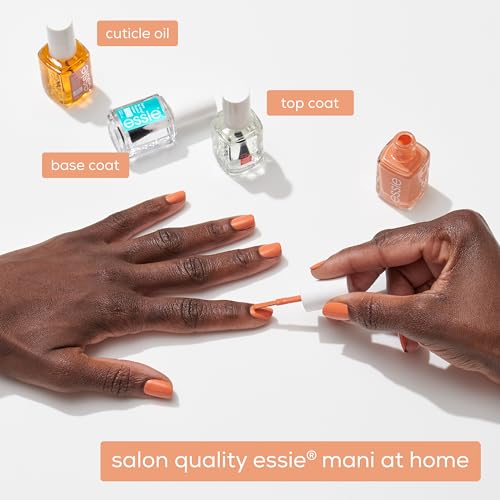 essie Nail Polish, Salon-Quality Orange Nail Polish, Be Them All, Vegan, Be Them All, 0.46 fl oz