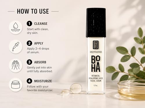 Hyaluronic Acid Face Serum for Hydration & Moisturizing - Daily Skincare