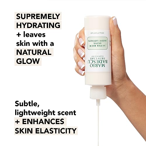 Mario Badescu Super Rich Olive Body & Hand Lotion 16 Fl Oz - Nourishing Moisturizer for All Skin Types