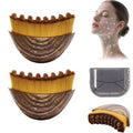 2 PCS Lymphatic Contour Face Brush ? Lymphatic Drainage Massager for Face, Chin & Jawline Sculpting, Anti-Puffiness Dry Brushing Tool with Ergonomic Design & Soft Bristles for All Skin Types