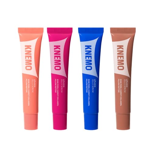 Hydration & Tint Bundle 4-Pack - Vegan Lip Balm Bundle with Clear & Tinted Shades (Crystal Clear, Peach Muse, Grape Crush, Pink Flan)
