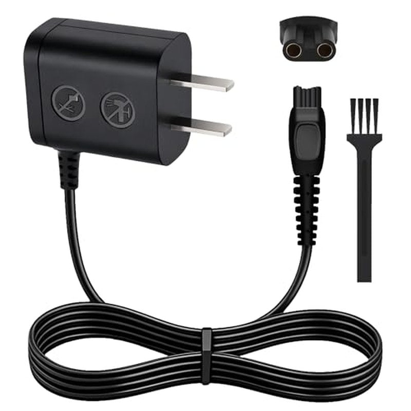 8V Charger Compatible with Philips HQ850, Replacement Power Cord for OneBlade QP2630 QP2530 QP2630/70 Norelco Trimmer Razor Adapter