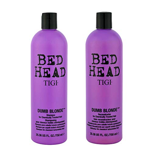 TIGI Bed Head Dumb Blonde Shampoo & Reconstructor Duo Pack 50 oz