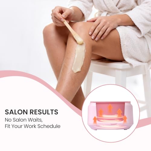 Digital Waxing Warmer for Women 500ml Unscented Home Waxing Kit