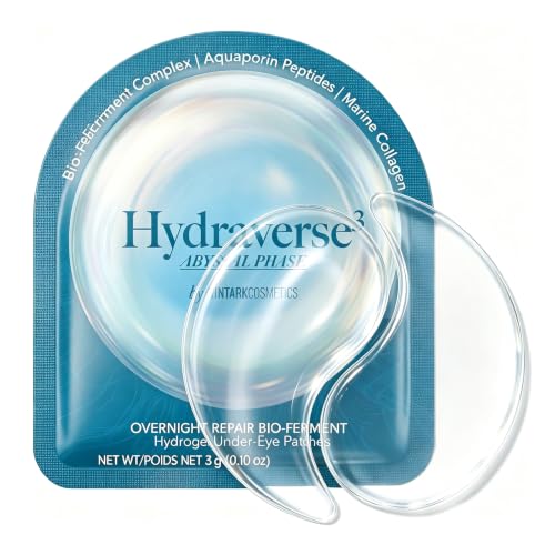 Abyssal Phase Hydraverse Hydrogel Under Eye Patches - Night Routine, 28 Pairs