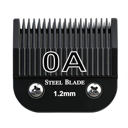 Size 0A Replacement Blade for Clippers - Compatible with Oster, Wahl, & Andis