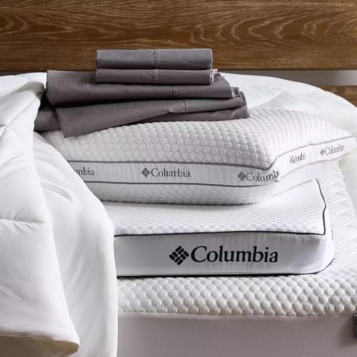 Columbia Ice Fiber Cooling Side Sleeper Pillows 2 Pack - King Variation