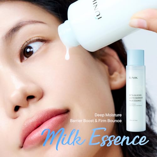 IUNIK Beta-Glucan Barrier Milky Toner Essence 6.7 Fl Oz Deep Hydration