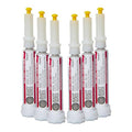 Beauty Secrets Nail Glue 6 Pack - Drip & Clog Proof, Long-Lasting, Precise Application