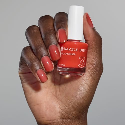 Dazzle Dry Nail Lacquer (Step 3) - Cupid's Arrow - A sheer white layering effect with a glistening gold sparkle. Sheer shimmer. (0.5 fl oz)
