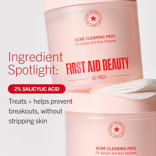 First Aid Beauty Acne Treatment Pads 2% Salicylic Acid - 28 Count