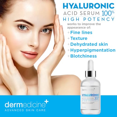 Hyaluronic Acid Serum for Face 2 oz - Anti-Aging & Hydrating Moisturizer