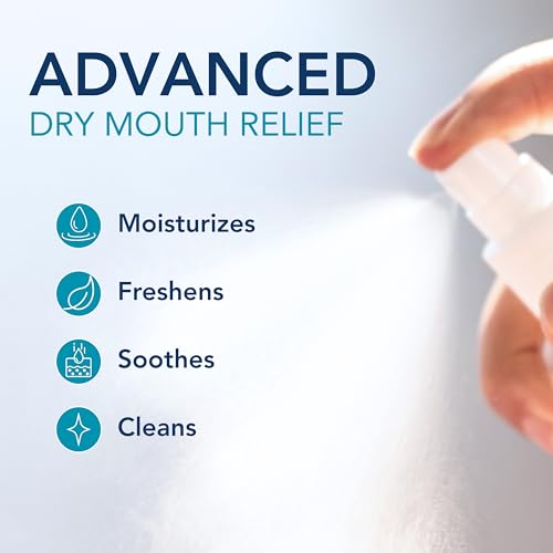Moisyn Dry Mouth Spray Moisturizing Oral Saliva Substitute 2oz 2-Pack