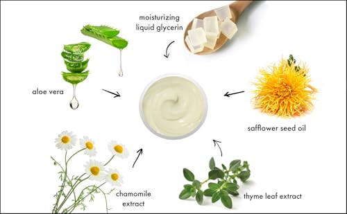 RAYA Microdermabrasion Facial Cream 2oz - Gentle Resurfacing & Moisturizer for All Skin Types