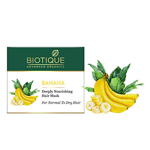 Biotique Banana Hair Mask for Dry & Normal Hair 175g - Nourishing & Deep Conditioning