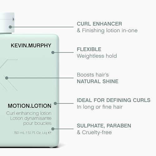 Kevin.Murphy Motion.Lotion Curl Enhancer 2.55 Fl Oz Pack of 2 for Fine Hair