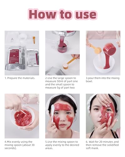 Hydrating Rose Jelly Face Mask 16.9 Fl Oz - Cooling & Nourishing Skin Care