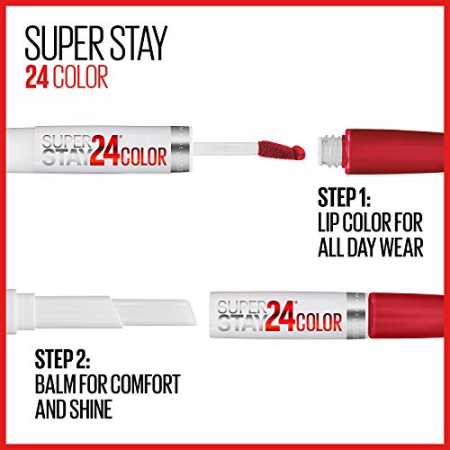 Maybelline Super Stay 24 Long Lasting Liquid Lipstick & Lip Balm - Brooklyn Sunset 925 - 0.08 Fl Oz