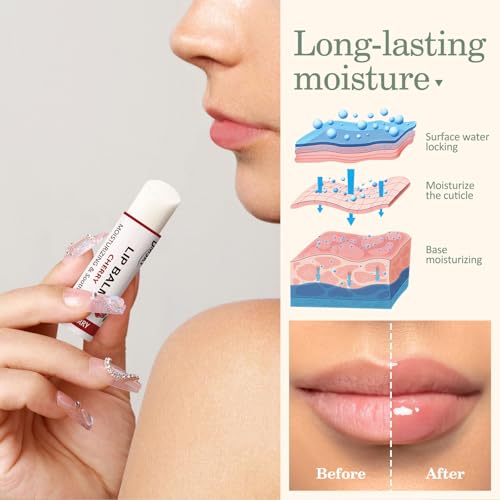 88 Pack Fruit Lip Balm Set - Natural Moisturizing Balms for Dry Lips, 10 Flavors - Bulk