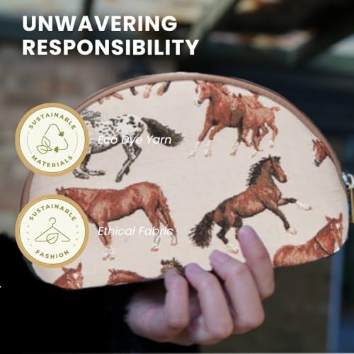 Signare Tapestry Cosmetic Bag Toiletry Makeup Bag for Women