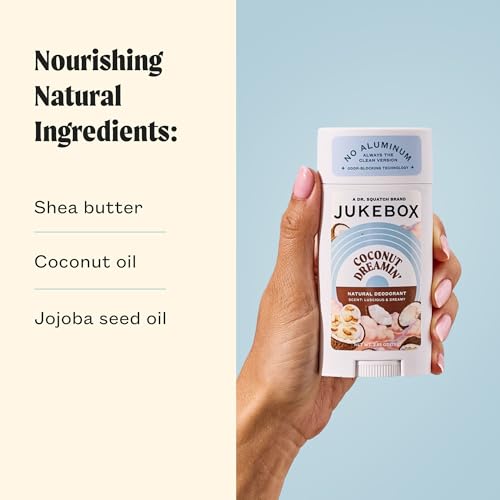 Women’s Natural Deodorant Coconut Dreamin 2.65 oz 3-Pack - Aluminum Free, Cruelty-Free