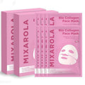 Collagen Glow Up Mask 2.0, Bio Collagen Face Mask for Firming Skin, Deep Hydration, Wrinkle & Pore Reduction(4 Count (Pack of 2))