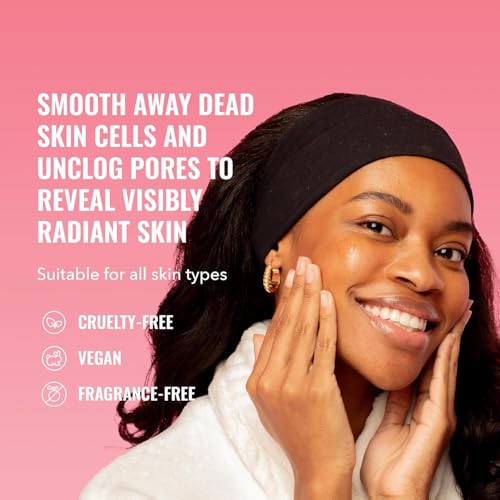 Good Molecules Overnight Exfoliating Treatment Pack 2 ? 1 fl oz / 30 ml Each | Lightweight Face Exfoliator with AHA & BHA, Glycolic & Salicylic Acid