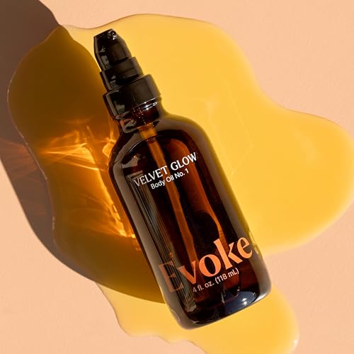 Velvet Glow Body Oil - Ultra Hydrating & Quick Absorbing 4 oz - Natural Scent