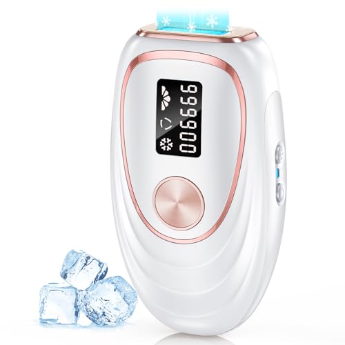 Oreeth At-Home IPL Laser Hair Removal Device - Off White, Painless & Fast