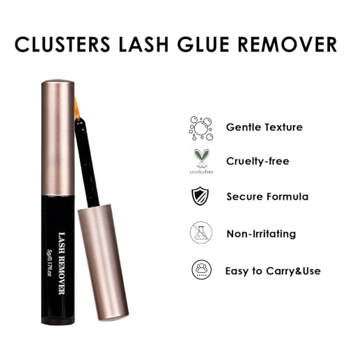 Lash Clusters DIY Lash Extensions Kit 320pcs Individual Lashes Clusters 30D 40D Eyelash Extension Kit with Applicator and Lash Bond&Seal,Clusters Lash Glue Remover Mix 10-16mm (30D+40D-320 KIT)