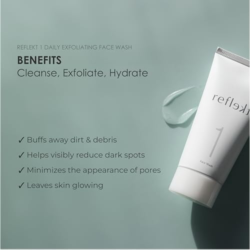 Reflekt 1 Daily Exfoliating Face Wash with Jojoba Beads & Hyaluronic Acid - Sensitive Skin