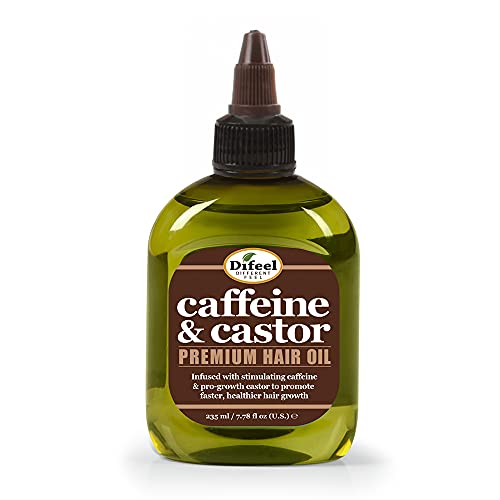 Hair Growth Shampoo Conditioner & Oil Set - Caffeine & Castor - 3 Piece