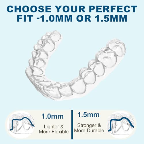 PUAOIWU Clear Invisible Lower Retainer - Custom Fit, Discreet Teeth Protection