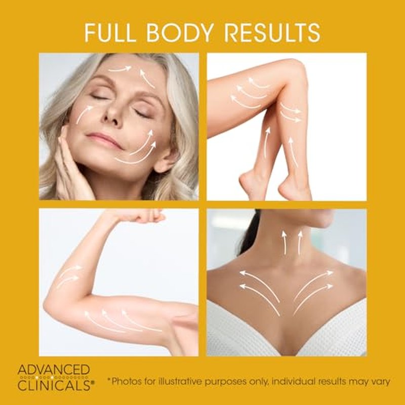 Advanced Clinicals Retinol Firming Cream + Vitamin C Face Brightening Gel-Cream Set