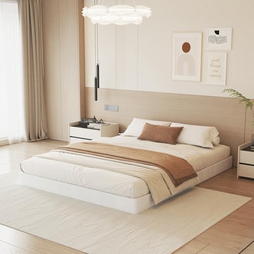 NHODIR 5 Inch Queen Box Spring - Heavy Duty Metal Bed Foundation with Cover