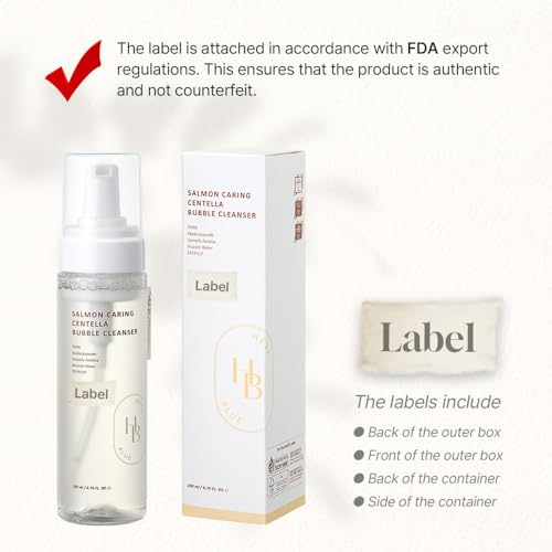 Salmon & Centella Bubble Facial Cleanser - pH 5.5 Moisturizing Skin Care
