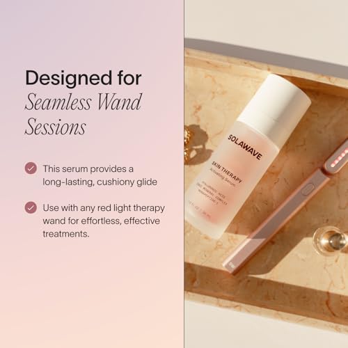 Solawave Skin Therapy Activating Serum 1 Bottle - Hyaluronic Acid & Peptides