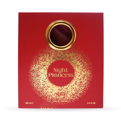 Maryaj Night Princess EDP for Women – Jasmine, Amber, Cedarwood, Oakmoss 3.4 oz