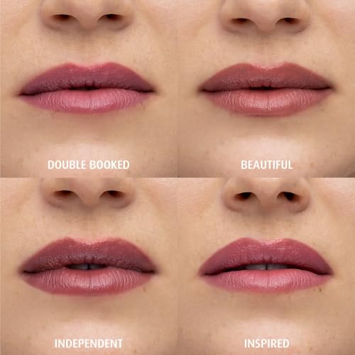 Beautiful Lune+Aster Lip Liner - Creamy Nude Slim Pencil, Satin Finish, Includes Sharpener - Variation: Beautiful