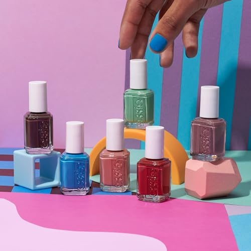 essie Nail Polish, Salon-Quality Coral Nail Polish, Odd Squad, Vegan, Never Basic, 0.46 fl oz