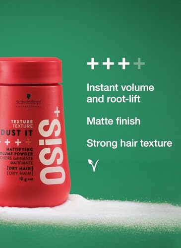 OSiS+ Dust It Matte Volume Powder 0.35oz - Strong Hold & Texturizing