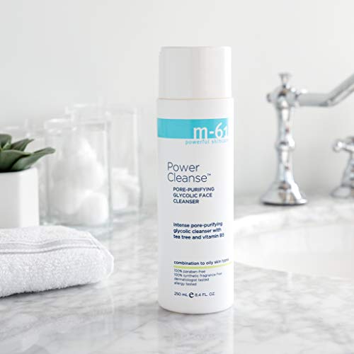 Power Cleanse Gel Facial Cleanser for Oily Skin - Pore Refining & Exfoliating, 8.4 oz