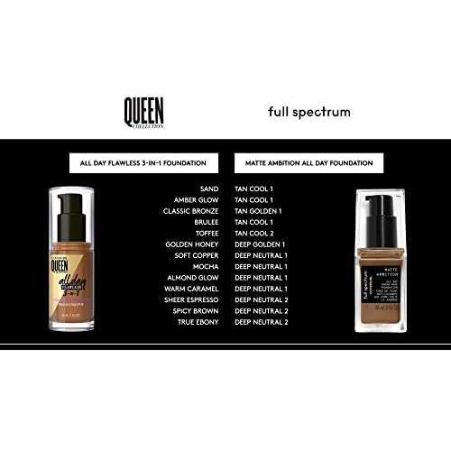 COVERGIRL Matte Ambition, All Day Foundation, Medium Cool 1, 1.01 Ounce