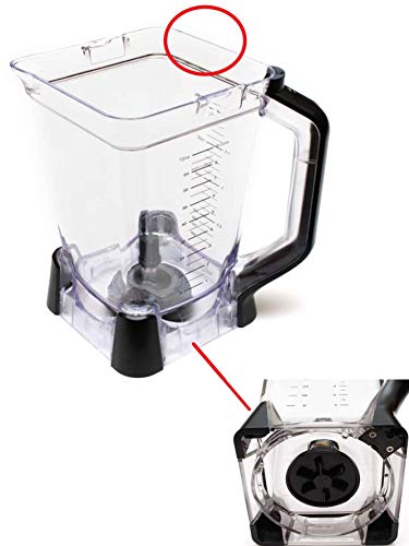 Ninja Blender Replacement Pitcher Lid and Blade Set for NJ600 NJ602 BL610 BL700 - New Model