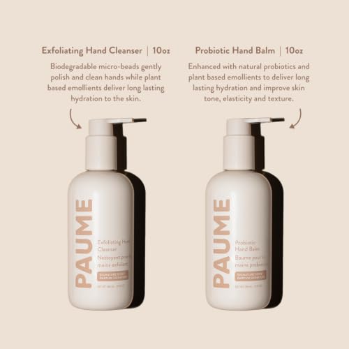 Exfoliating Hand Cleanser & Probiotic Hand Balm Duo – Spa-Quality Hand Care Set