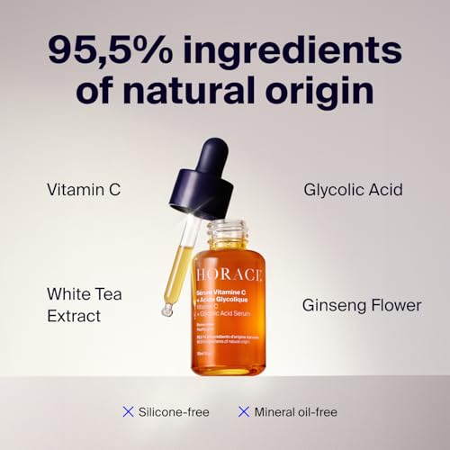Men's Vitamin C + Glycolic Acid Face Serum - Unscented, 1 fl oz - Variation of Vitamin C + Glycolic Acid
