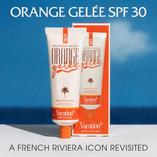 Vacation Orange Gelée SPF 30 Sunscreen Gel & Tube Key Bundle - 3.12 Fl Oz