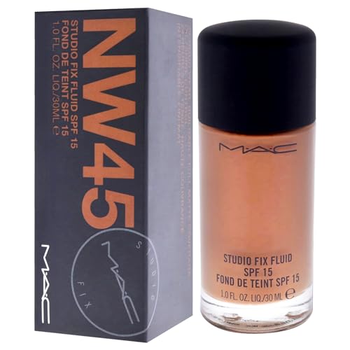 MAC - Studio Fix Fluid SPF5- NW45, 1 Fl Oz